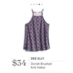 Dee Elly Doriah Brushed Knit Halter